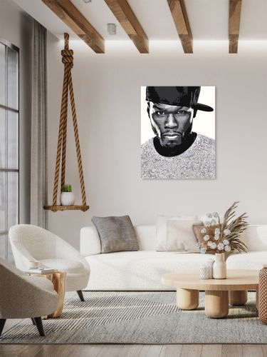 Картина по номерам "50 Cent" ARTR831, 12900000 UZS