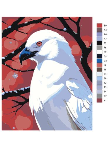 Картина по номерам "Белый орёл" ARTR07, 12900000 UZS