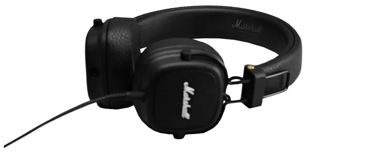 Проводные наушники Marshall Major 3 студийные 3.5 mm AUX Asian version, Черный, в Узбекистане