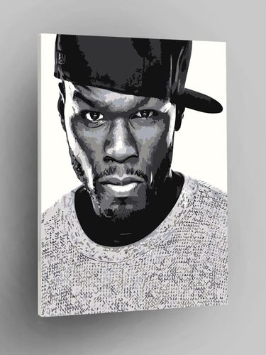 Картина по номерам "50 Cent" ARTR831