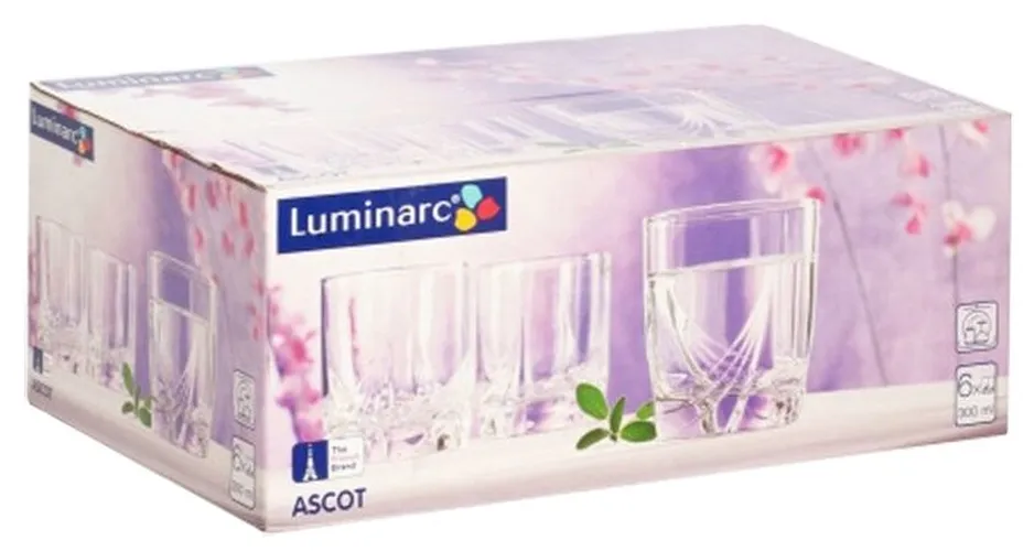 Набор стаканов Luminarc Ascot H9812, 6 шт