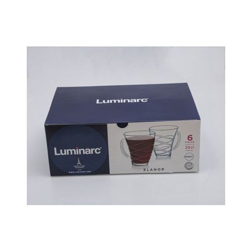 Набор кружек Luminarc POP ELANOR 25CLP3391, 6 шт