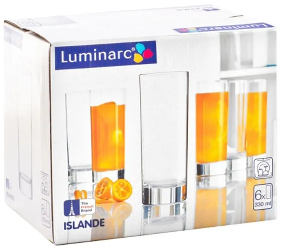 Набор стаканов Luminarc Islande J0040, 6 шт