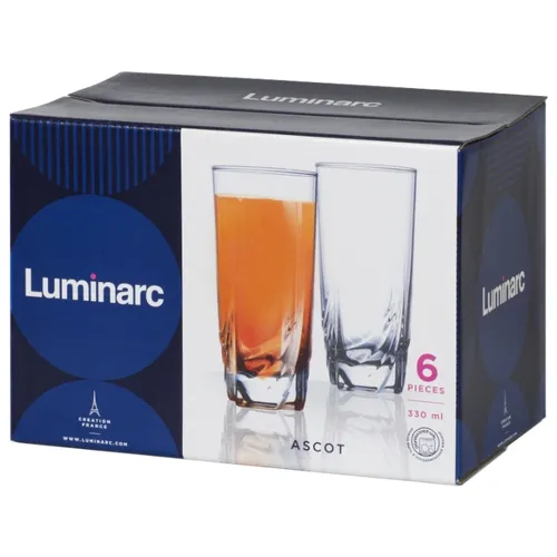 Stakanlar to‘plami Luminarc Ascot H9813, 6 dona