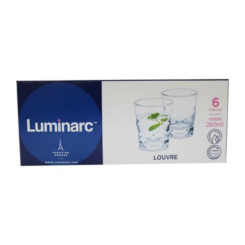 Набор стаканов Luminarc FB 26 LOUVRE n1808 , 6 шт