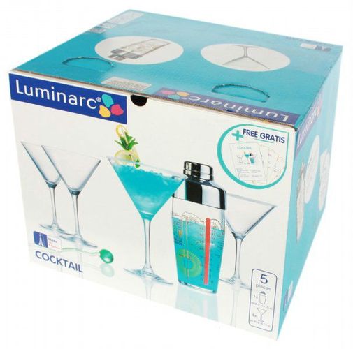 Bokallar to‘plami Luminarc WORLD COCKTAIL H8930, 5 dona, в Узбекистане