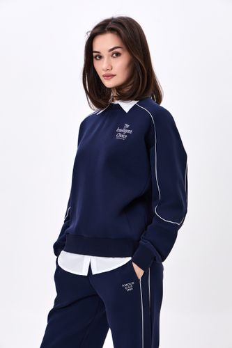 Женский свитшот Terra Pro AW24WES-21040, Navy, фото № 11