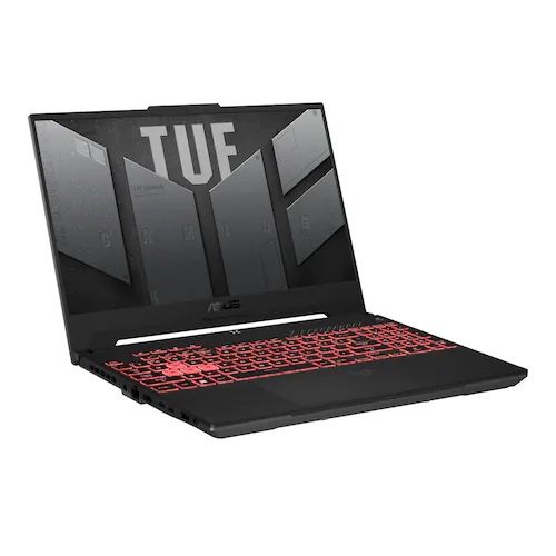 Noutbuk Asus TUF Gaming A15 FA507NU-LP008 | AMD Ryzen-7 7735HS | DDR5 8GB | SSD 512 GB | RTX 4050 6GB | FHD WV 144Hz, qora, купить недорого