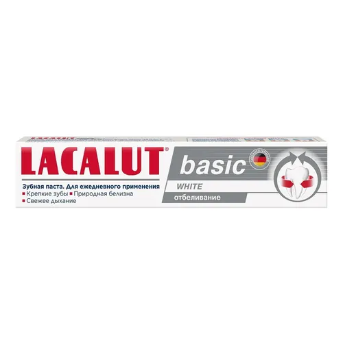 Зубная паста Lacalut Basic, 75 мл