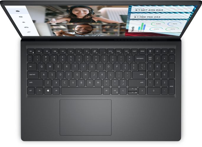 Noutbuk Dell Vostro 3520 | Intel Core i3-1215U | DDR4 8GB | SSD 512 GB | FHD WVA, qora, купить недорого