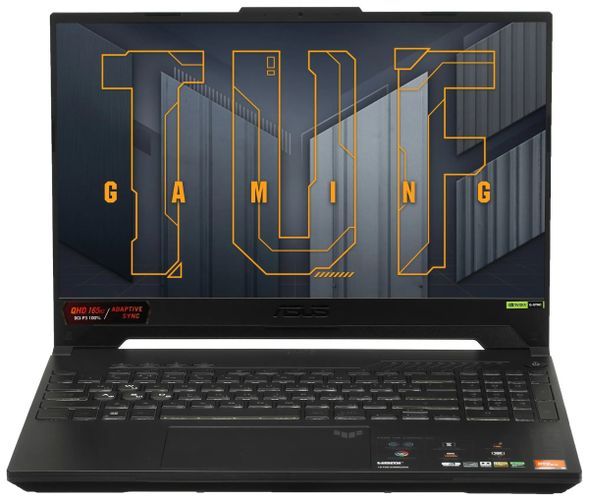 Noutbuk Asus TUF Gaming A15 FA507XI-HQ014 | AMD Ryzen-9 7940HS | RAM 16GB | SSD 512 GB | RTX 4070 8 GB | QHD WV 165 Hz, qora