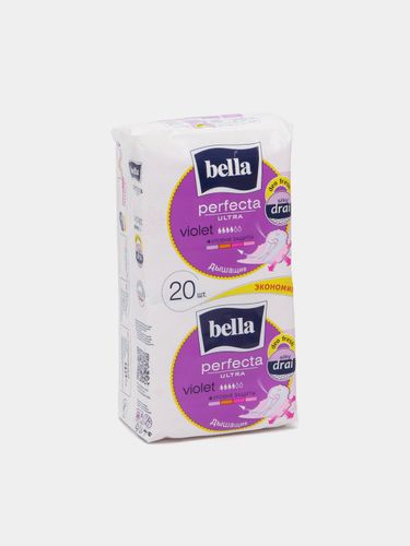 Гигиенические прокладки Bella Perfecta Ultra Violet Deo Fresh, 4 капли, 20 шт, в Узбекистане