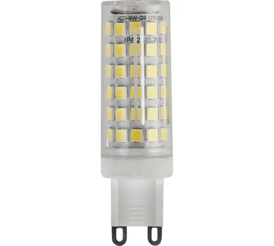 Светодиодная лампа ЭРА LED JCD-9W-CER-840-G9, Нейтральный белый