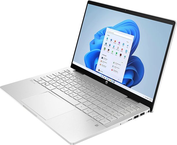 Noutbuk Hp Pavilion x360 14-ek0033dx | Intel Core i5-1235U | DDR4 8GB | 256GB SSD | FHD IPS Touch, kumush, в Узбекистане