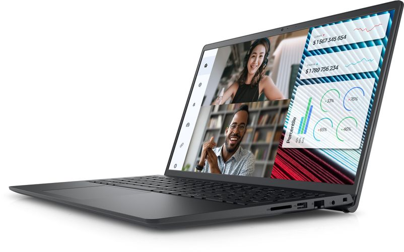 Ноутбук Dell Vostro 3520 | Intel Core i3-1215U | DDR4 8GB | SSD 512 GB | FHD WVA, Черный, купить недорого