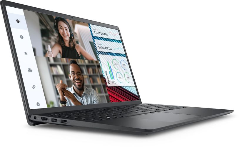 Ноутбук Dell Vostro 3520 | Intel Core i3-1215U | DDR4 8GB | SSD 512 GB | FHD WVA, Черный, фото