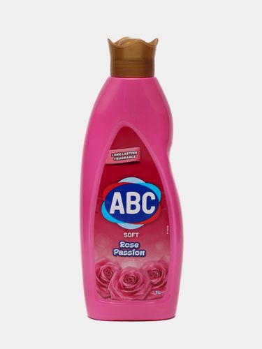 Смягчитель для белья ABC Розовая страсть, 1 л