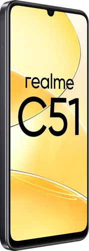 Смартфон Realme C51, Carbon Black, купить недорого