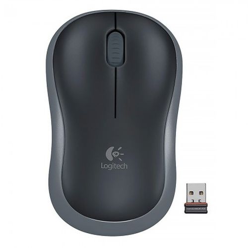 Беспроводная мышь Logitech M185, Черный, купить недорого