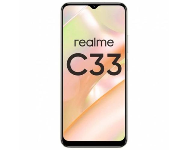 Смартфон Realme C33, Sandy Gold, купить недорого