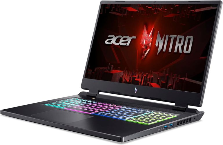 Ноутбук Acer Nitro 17 | AMD Ryzen-7 7840HS | DDR5 16GB | SSD 1 TB | RTX 4050 6GB | FHD IPS 165Hz, Черный, купить недорого