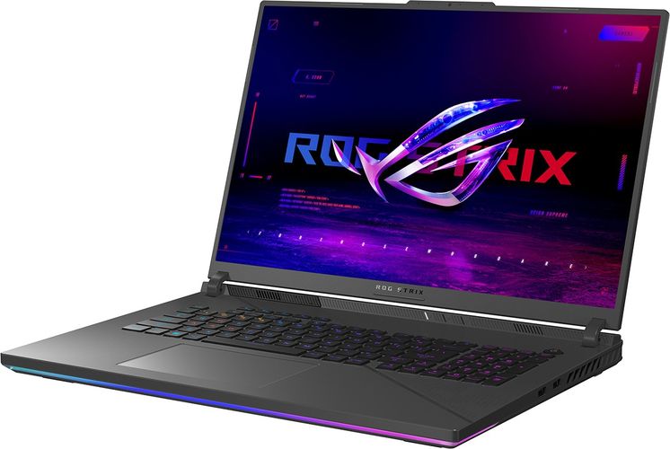 Noutbuk Asus ROG Strix G18 G814JIR-N6021 | Intel Core i9-14900HX | DDR5 16 GB | SSD 1TB | RTX 4070 8 GB | QHD+ WV 240Hz, qora, купить недорого