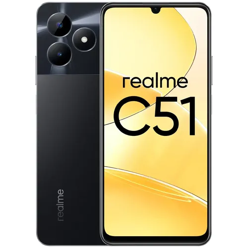 Смартфон Realme C51, Carbon Black