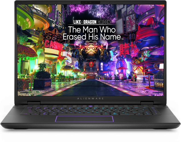 Noutbuk Dell Alienware M16 R2 | Intel Core Ultra 7 155H | DDR5 16GB | SSD 1 TB | RTX 4060 8GB | QHD+ 240Hz, qora