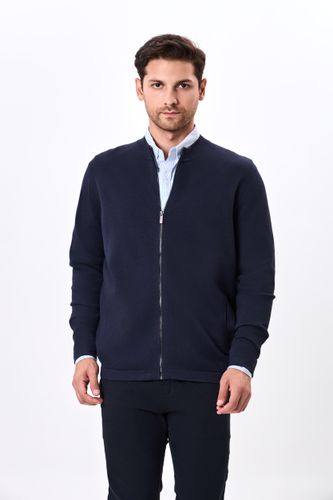 Kalta uzunlikdagi kardigan Terra Pro AW24CR2-33-20782, Navy, arzon