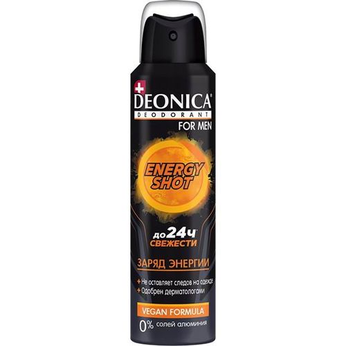 Дезодорант Deonica For men energy shot, 150 мл