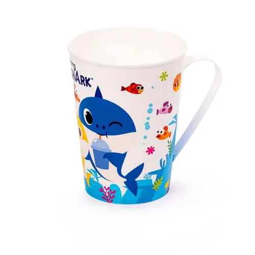 Кружка Альтернатива  BABY SHARK M8482, 0.35 л, Белый