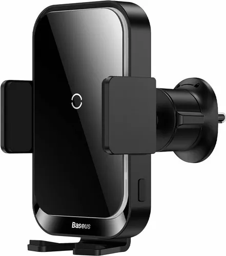 Автомобильный держатель Baseus Halo Electric Wireless Charging Car Mount, Черный