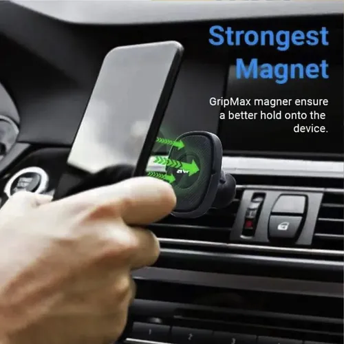 Автомобильный держатель Awei X21 Magnetic Car Phone Holder Stand 360, Черный, купить недорого