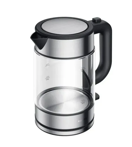 Электрочайник Xiaomi Electric Glass Kettle RU, 1.7 л, Прозрачный, в Узбекистане