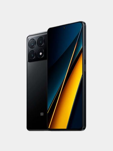 Smartfon  Xiaomi Poco X6 Pro 5G, qora, 12/256 GB