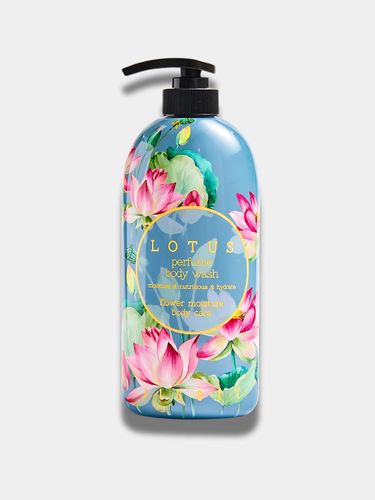 Парфюмерный гель для душа Jigott Lotus Perfume Body Wash, 750 мл