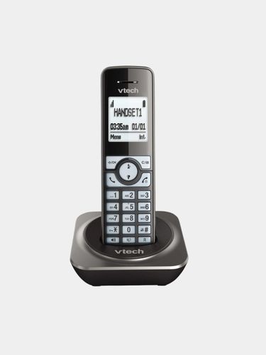 Радиотелефон DECT VTech MS1100 Titanium EE, Черный, купить недорого