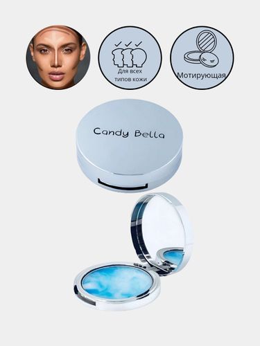 Матирующая компактная пудра Candy Bella Blue Sky, в Узбекистане