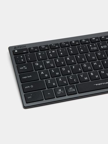 Беспроводная клавиатура A4Tech FBX51C, Черный, фото