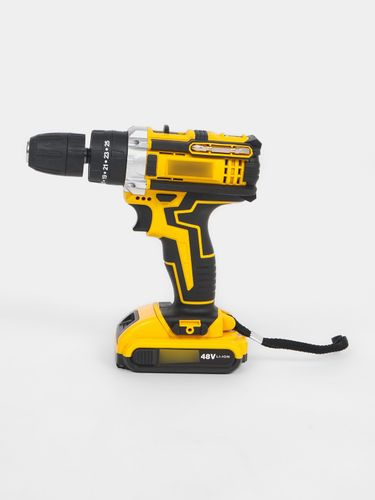 Ударный шуруповерт Dewalt 48 Вт, аккумуляторная дрель, комплект из 24 предметов, 27000000 UZS