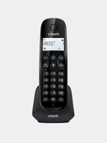 Радиотелефон DECT Vtech CS1400 Гарантия 3 года, Черный, купить недорого