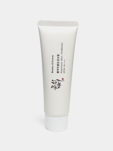 Quyoshdan himoya qiluvchi krem SPF 50+, ko‘k choy ekstrakti, probiotiklar bilan, 50 ml