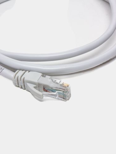 Интернет кабель Cat6 RJ45 LAN UTP CAT 6 сеть патч, 1.5 м, Серый