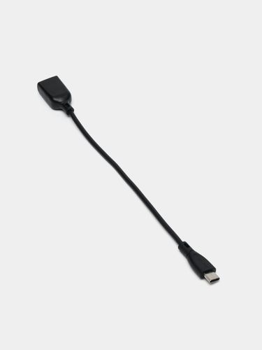 Переходник Type-c на usb otg адаптер для флешек Awei USB C на USB 3.0, Черный