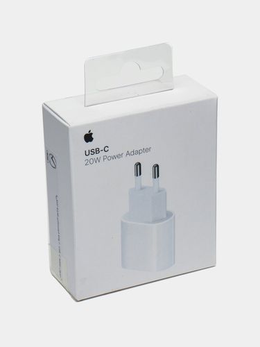 Адаптер для зарядки Apple USB-C 20W Power Adapter iPhone iPad iPod touch, Белый, купить недорого