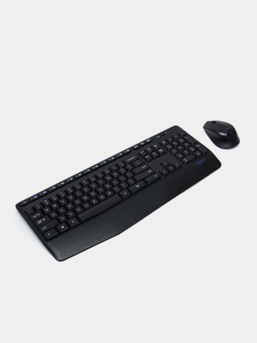 Simsiz klaviatura va sichqoncha to‘plami Logitech MK345 Comfort, Qora