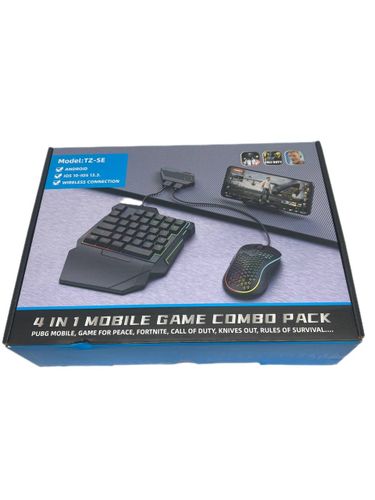 Набор для мобильных игр Mobile Game Combo Pack TZ-SE 4 in 1, Черный