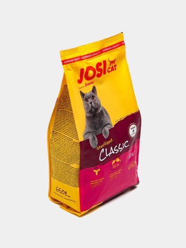 Сухой корм для стерилизованных кошек JosiCat Sterilised Classic, 650 гр, фото