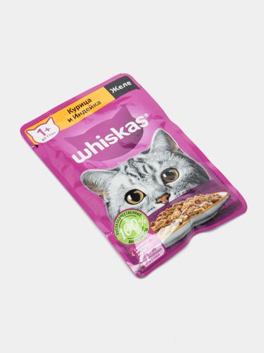 Корм для кошек Whiskas еле с курицей и индейкой, 75 гр, купить недорого