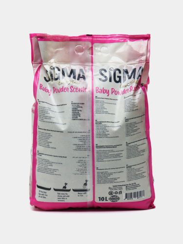 Наполнитель для кошек Sigma Baby Powder Scented, 10 л, в Узбекистане